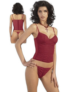 Cottelli Σετ Sexy Εσώρουχα Μπορντό 22500043240