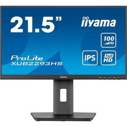 iiyama ProLite XUB2293HS-B6 IPS Monitor 21.5" 1920x1080 FHD 100Hz 1ms