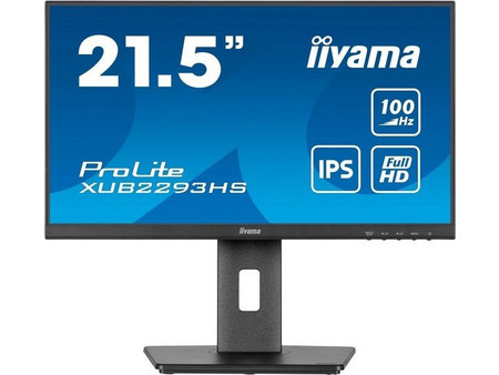 iiyama ProLite XUB2293HS-B6 IPS Monitor 21.5" 1920x1080 FHD 100Hz 1ms