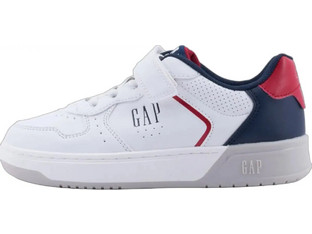Gap Παιδικά Sneakers Λευκά Navy Μπλε Κόκκινα GPK614000-0218