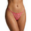 Milena By Paris Γυναικείο Sexy String με Δαντέλα Κοραλί 6525