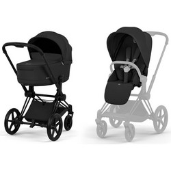 Cybex Comfort Priam Καρότσι Μωρού 2 σε 1 Sepia Black