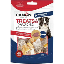 Camon Adult Treats & Snacks with Sweet Potato & Codfish Skin 80gr
