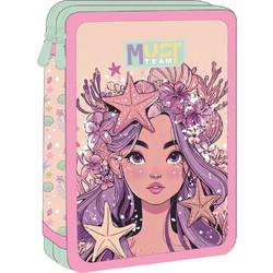 Must Girl and the Starfish Κασετίνα Γεμάτη με 2 Θήκες Πολύχρωμη 587585