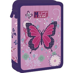 Must Butterfly Κασετίνα Γεμάτη με 2 Θήκες Μωβ 587766