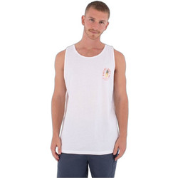 Hurley Ανδρικό Αθλητικό T-Shirt Λευκό MTKEUED0-001