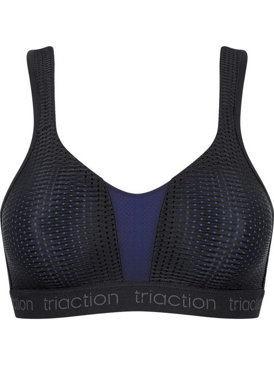 Triumph Triaction Energy Lite Μπουστάκι με Ελαφριά Ενίσχυση χωρίς Μπανέλα Μαύρο 10201677-0004