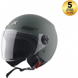 Axor Kioto Khaki Κράνος Μηχανής Jet 1000gr