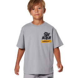Body Action Παιδικό T-Shirt Κοντομάνικο Γκρι 054605-01
