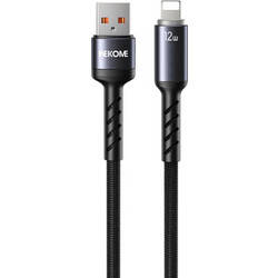 WK WDC-C13i USB-A to Lightning Cable 12W 1.2m Black