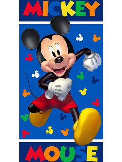 Dimcol Mickey 178 Παιδική Πετσέτα Θαλάσσης Μπλε 70x140cm