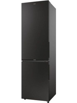 Candy ECN2CQTEB206 Ψυγειοκαταψύκτης 409lt Υ205xΠ59.5xΒ66.7cm Μαύρος