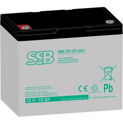 SSB SBL75-12i Μπαταρία VRLA-AGM 12V 75Ah