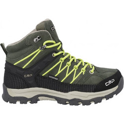CMP Rigel Mid Παιδικά Μποτάκια Χιονιού Χακί Lime Suede 3Q12944J-02FV