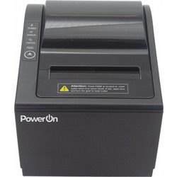 PowerOn TPR-03 Θερμικός Εκτυπωτής Αποδείξεων LAN / USB / Serial