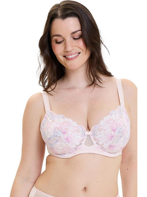 Sans Complexe Σουτιέν Minimizer με Μπανέλα Ροζ 70AAM74