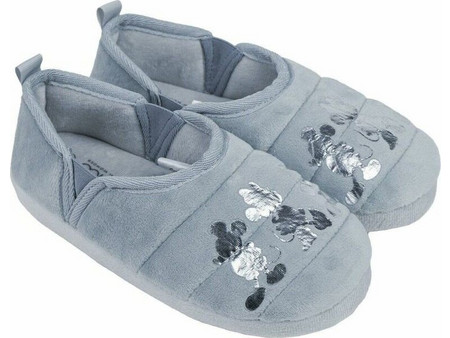 Cerda Disney Χειμερινές Παιδικές Παντόφλες Γκρι 2300006167