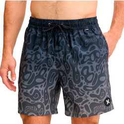 Hurley Ανδρικό Μαγιό Σορτς με Σχέδια Navy Μπλε MBEU00013-024