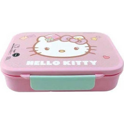 Gim Hello Kitty Πλαστικό Παιδικό Δοχείο Φαγητού Ροζ 557-97269