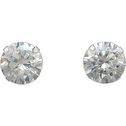 Million Diamonds Γυναικεία Σκουλαρίκια Καρφωτά από Λευκόχρυσο 9K με Ζιργκόν SK23876