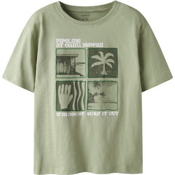 Name It Hawaii Swamp Παιδικό T-Shirt Κοντομάνικο Πράσινο Mint 13251006