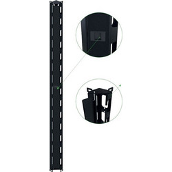 Mirsan OKK1U19.01 Οδηγός Καλωδίων για Καμπίνες Rack Μεταλλικός 1U 2τμχ