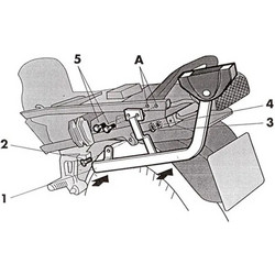 Shad Σχάρα Μηχανής για Kawasaki ZZR 600 '02-'04