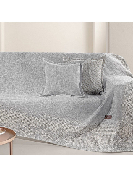 Guy Laroche Ριχτάρι Τριθέσιου Καναπέ 180x300 Perth Grey