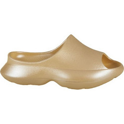 Mitsuko Γυναικείες Παντόφλες Καλοκαιρινές Flatforms Χρυσές SA66685W-YEL