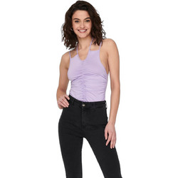 Only Γυναικείο Καλοκαιρινό Top Λιλά 15292595