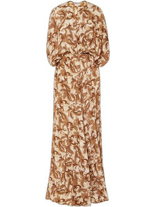 Lynne Maxi Φόρεμα για Γάμο / Βάπτιση Μπεζ 0055-0011013-70