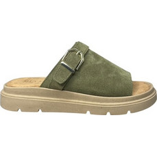Bellini Γυναικεία Σανδάλια Suede Χακί 18273