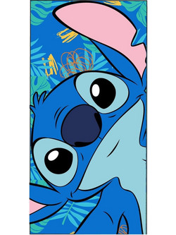 Stitch Παιδική Πετσέτα Θαλάσσης Microfiber Μπλε 70x140cm 8435746912805