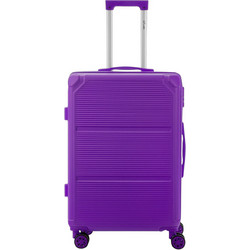Sentio Βαλίτσα Μεσαία 64x45x25cm με 4 Ρόδες Μωβ