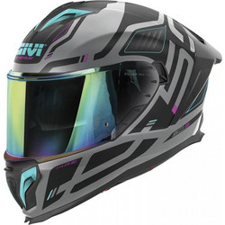 Givi H50.3 Quasar Grey Fuchsia Matt Blue Κράνος Μηχανής Full Face 1500gr