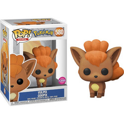Funko Pop! Games Pokemon 580 Vulpix Flocked Edition