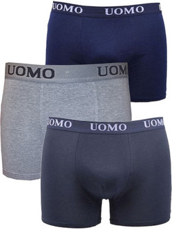 Uomo Ανδρικά Μποξεράκια Σετ 3Pack 1012-003