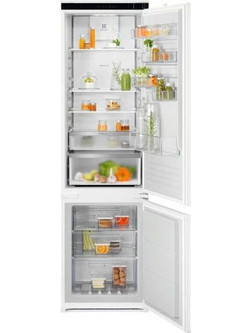 Electrolux ENA7CE19S Ψυγειοκαταψύκτης 269lt Full No Frost Υ189.4xΠ56xΒ55cm Λευκός