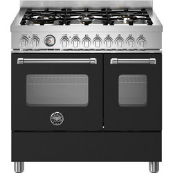 Bertazzoni MAS96L2ENET Κουζίνα Ηλεκτρική 58lt με Εστίες Αερίου 89.5cm