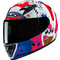 HJC Y10 Mika MC28 Red White Κράνος Μηχανής Full Face HJC Y10 Mika MC28 Red White Κράνος Μηχανής Full Face