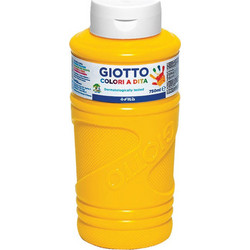 Giotto Δακτυλομπογιά Κίτρινη 750ml 536002