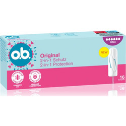 O.B. Original Ultra Ταμπόν για Αυξημένη Ροή 6 Σταγόνες 16τμχ