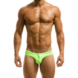 Modus Vivendi Αθλητικό Ανδρικό Μαγιό Σλιπ Floral Lime S1513