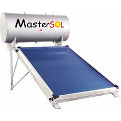 Mastersol LP160-27 Ηλιακός Θερμοσίφωνας 160lt 2.75m² Glass Διπλής Ενέργειας Χαμηλού Ύψους