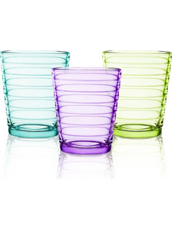 Viosarp Σετ Ποτήρια Νερού Γυάλινα 250ml 3τμχ 5206753052166