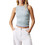 Calvin Klein Γυναικείο Καλοκαιρινό Top Ριπ Γαλάζιο J20J225301-CDV