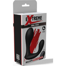 Hidden Desire Gear Bullseye Πρωκτική Σφήνα Ασύρματη με Δόνηση 12.5cm Μαύρη