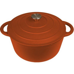 Volcano Μαντεμένια Κατσαρόλα Πέτρα 28cm 6.2lt