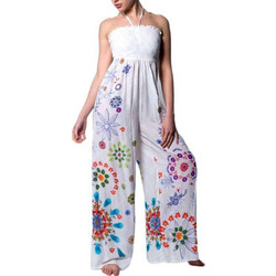 Desigual Γυναικεία Ολόσωμη Φόρμα Λευκή 1018781-30638