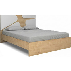 Megapap Bergamo Κρεβάτι Υπέρδιπλο Ξύλινο 160x200cm GP028-0155,1